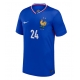Franța Ibrahima Konate #24 Tricou Fotbal Replică European 2024 Barbati Acasa